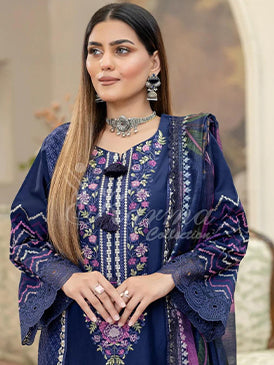 3 Piece - Karma collections luxury lawn
