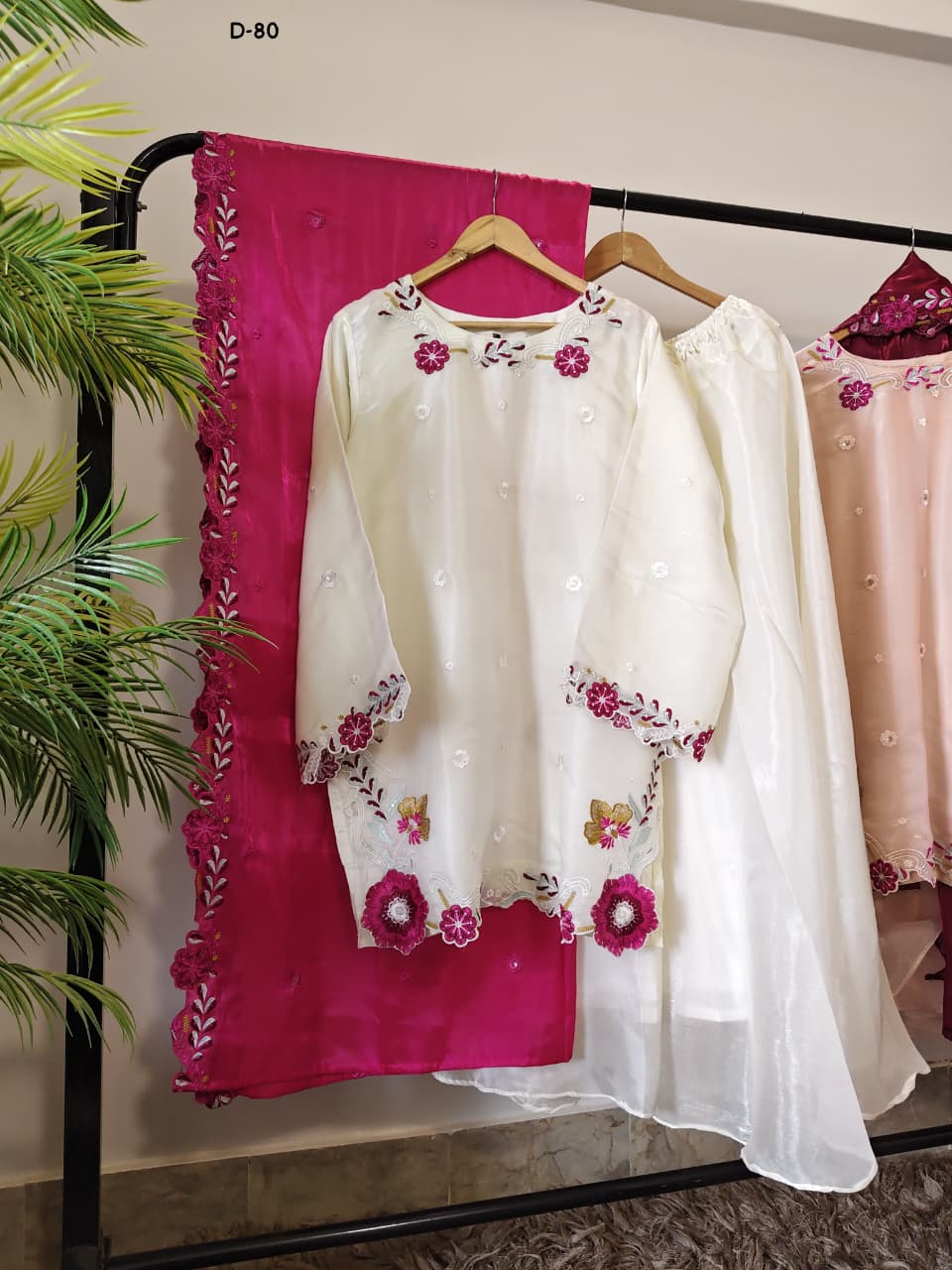 3 Piece - Sheesha Silk Embroidered Luxury Pret INU-281